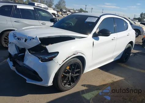 2020 Alfa Romeo Stelvio Ti Awd from USA, damaged, VIN ZASPAKBN8L7C95531